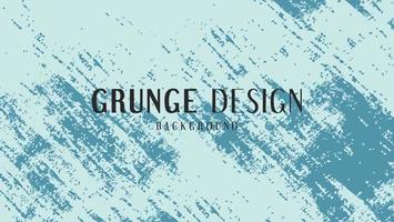 abstrakt blå måla grunge bakgrund textur design vektor