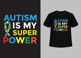 autism medvetenhet dag t-shirt design, grymt bra autism dag t skjorta design, värld autism medvetenhet dag t-shirt design, typografi t-shirt, vektor och illustration element för en tryckbar Produkter