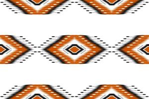 etnisk ikat sömlös mönster i stam. aztec geometrisk etnisk prydnad skriva ut. ikat mönster stil. vektor