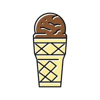 kaffee eis farbe symbol vektor illustration