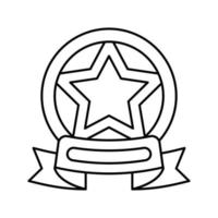 Erfolg Ranglinie Symbol Vektor Illustration