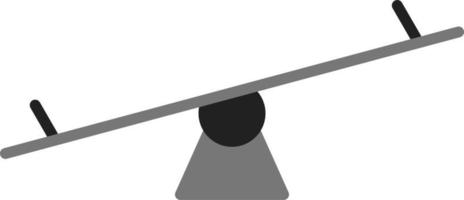 Seasaw-Vektorsymbol vektor