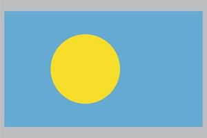 palau flagge vektor