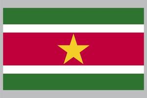 Flagge Surinam Vektor