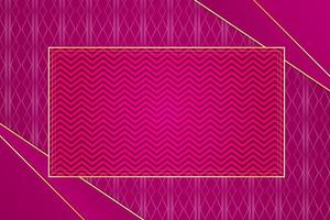modern lyx abstrakt bakgrund med gyllene linje element rosa lutning bakgrund modern för design vektor