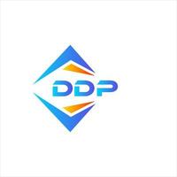 ddp abstraktes Technologie-Logo-Design auf weißem Hintergrund. ddp kreative Initialen schreiben Logo-Konzept. vektor