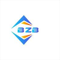 bzb abstrakt teknologi logotyp design på vit bakgrund. bzb kreativ initialer brev logotyp begrepp. vektor