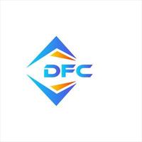 dfc abstrakt teknologi logotyp design på vit bakgrund. dfc kreativ initialer brev logotyp begrepp. vektor