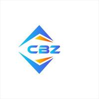 Cbz abstraktes Technologie-Logo-Design auf weißem Hintergrund. cbz kreative Initialen schreiben Logo-Konzept. vektor