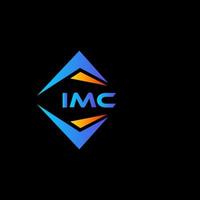 IMC abstraktes Technologie-Logo-Design auf weißem Hintergrund. imc kreative Initialen schreiben Logo-Konzept. vektor