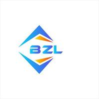 webbzl abstrakt teknologi logotyp design på vit bakgrund. bzl kreativ initialer brev logotyp begrepp. vektor