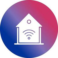 Smart-Home-Vektorsymbol vektor