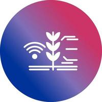 Smart-Farm-Vektor-Symbol vektor