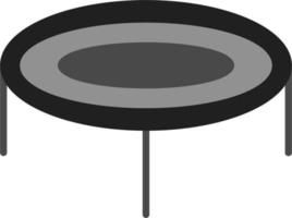 Trampolin-Vektor-Symbol vektor