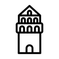 Galata-Turm-Icon-Design vektor