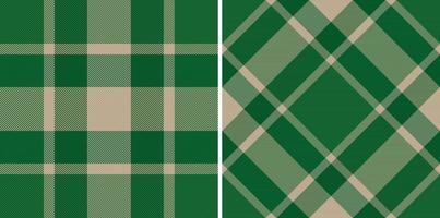 Kariertes Textil. Textur-Stoff-Vektor. Tartan-Muster nahtloser Hintergrund. vektor