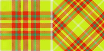 Karomuster nahtlos. Hintergrundmuster Textil. Tartan Stoff Textur Vektor. vektor