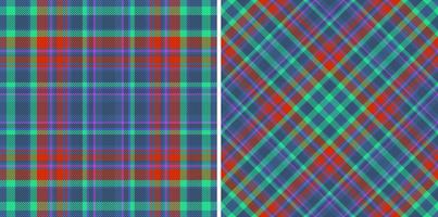 vektor kolla upp textur. textil- tyg tartan. mönster pläd bakgrund sömlös.