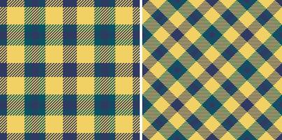 nahtloser Hintergrund Tartan. Überprüfen Sie den Texturstoff. Textilkariertes Vektormuster. vektor