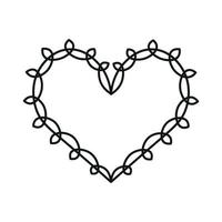 vektor illustration av hjärta