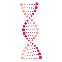 DNA-Molekül-Zeichen vektor