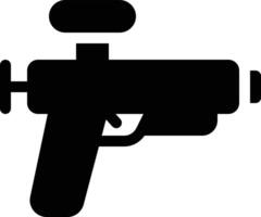 wasserpistolenvektorillustration auf einem hintergrund. hochwertige symbole. vektorikonen für konzept und grafikdesign. vektor