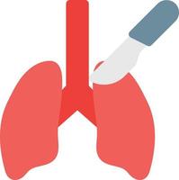 lungor kirurgi vektor illustration på en bakgrund.premium kvalitet symbols.vector ikoner för begrepp och grafisk design.