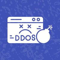 ddos-Vektorsymbol vektor