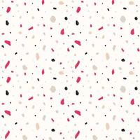 Vektor bunte Terrazzo Musterdesign