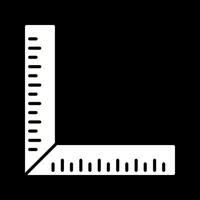 quadratisches Lineal-Vektorsymbol vektor