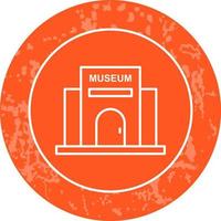 museum byggnad vektor ikon