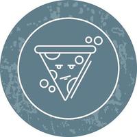 Pizza-Vektor-Symbol vektor