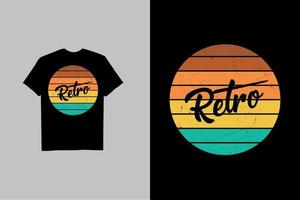 retro årgång t-shirt design vektor