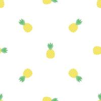 Natur-Ananas-Muster nahtloser Vektor