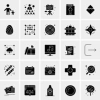 25 universelle Business-Icons Vektor kreative Icon-Illustration zur Verwendung in Web- und Mobilprojekten