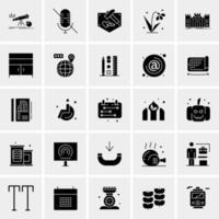 25 universelle Business-Icons Vektor kreative Icon-Illustration zur Verwendung in Web- und Mobilprojekten