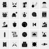 25 universelle Business-Icons Vektor kreative Icon-Illustration zur Verwendung in Web- und Mobilprojekten