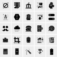 25 universelle Business-Icons Vektor kreative Icon-Illustration zur Verwendung in Web- und Mobilprojekten