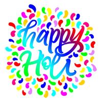 Glad Holi Bakgrund vektor