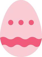 dekoration påsk påsk ägg ägg platt Färg ikon vektor ikon baner mall