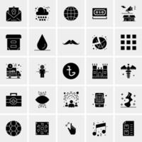 25 universelle Business-Icons Vektor kreative Icon-Illustration zur Verwendung in Web- und Mobilprojekten