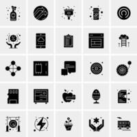 25 universelle Business-Icons Vektor kreative Icon-Illustration zur Verwendung in Web- und Mobilprojekten