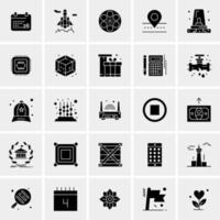 25 universelle Business-Icons Vektor kreative Icon-Illustration zur Verwendung in Web- und Mobilprojekten