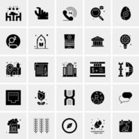 25 universelle Business-Icons Vektor kreative Icon-Illustration zur Verwendung in Web- und Mobilprojekten