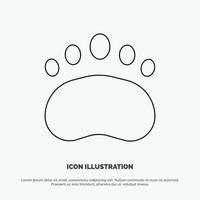 bricka utbildning logotyp vetenskap zoologi linje ikon vektor