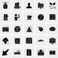 25 universelle Business-Icons Vektor kreative Icon-Illustration zur Verwendung in Web- und Mobilprojekten