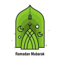 ramadan kareem konzept banner vektorillustration vektor