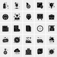 25 universelle Business-Icons Vektor kreative Icon-Illustration zur Verwendung in Web- und Mobilprojekten