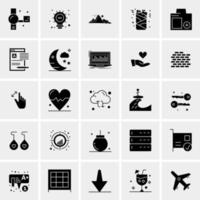 25 universelle Business-Icons Vektor kreative Icon-Illustration zur Verwendung in Web- und Mobilprojekten