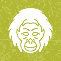 Orang-Utan-Vektorsymbol vektor